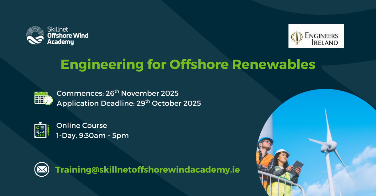 Engineering for Offshore Renewables